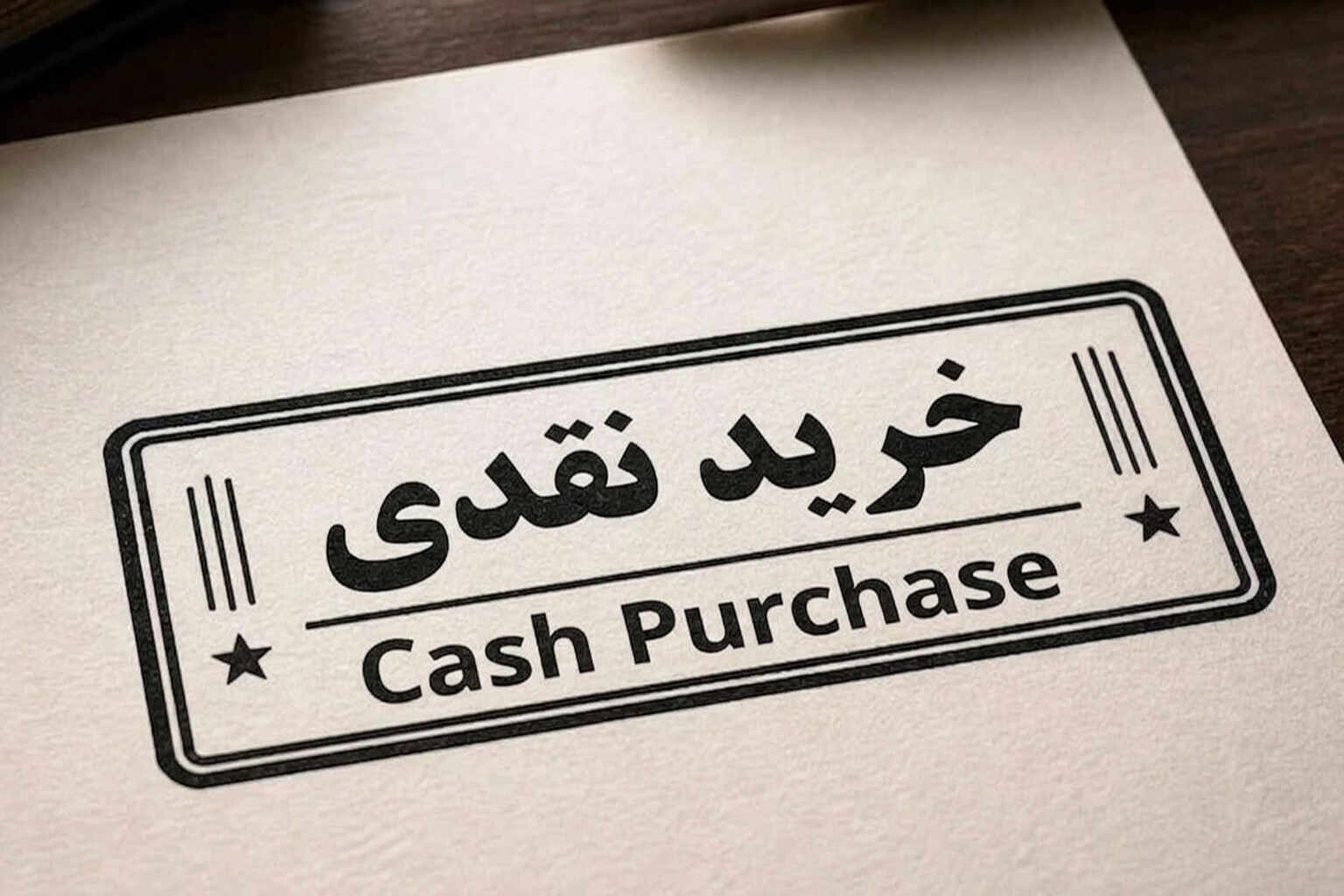 خرید نقدی